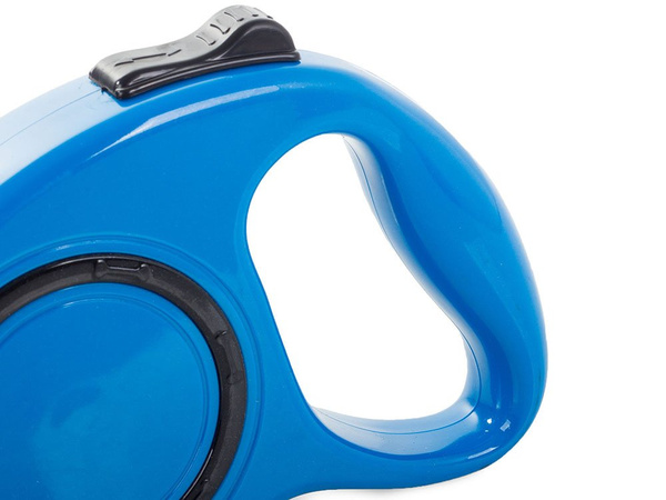 Smycz automatyczna dla psa blokada taśma 5m 15kg