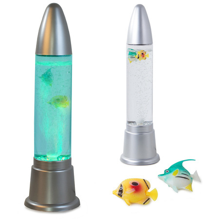 Lampka z rybkami lampa wodna niesamowita 50 cm