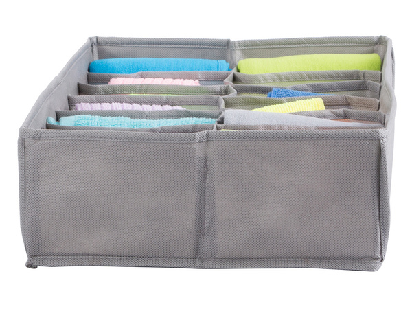 Organizer na bieliznę skarpety do szuflady szafy 14 przegród pojemnik