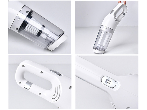 Odkurzacz samochodowy bezprzewodowy ręczny do auta akumulatorowy 120w