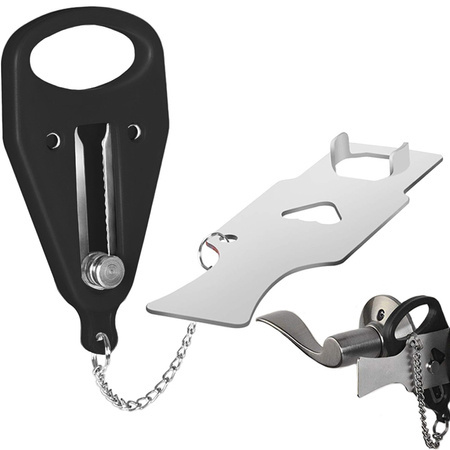 Blokada do drzwi turystyczna antywłamaniowa podróżna do pokoju hotelu