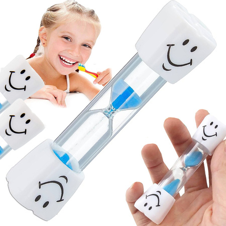 Klepsydra timer do mycia zębów timer dla dzieci 3 minuty zegarek