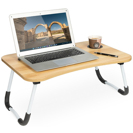 Składany stolik pod laptopa do łóżka podstawka
