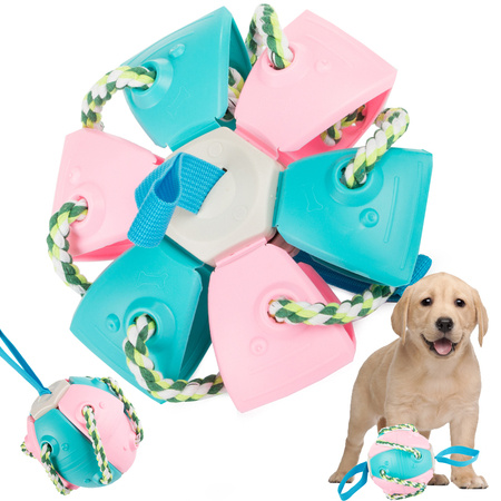 Zabawka dla psa frisbee piłka latająca dysk gryzak