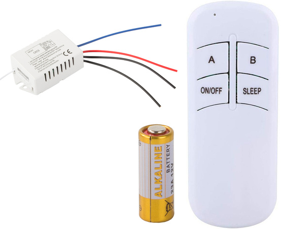 Bezprzewodowy włącznik przełącznik 1 kanał radiowy pilot zdalne sterowania