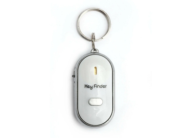 Brelok lokalizator do kluczy na gwizd z diodą podświetlającą led key finder