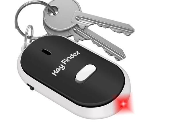 Brelok lokalizator do kluczy na gwizd z diodą podświetlającą led key finder