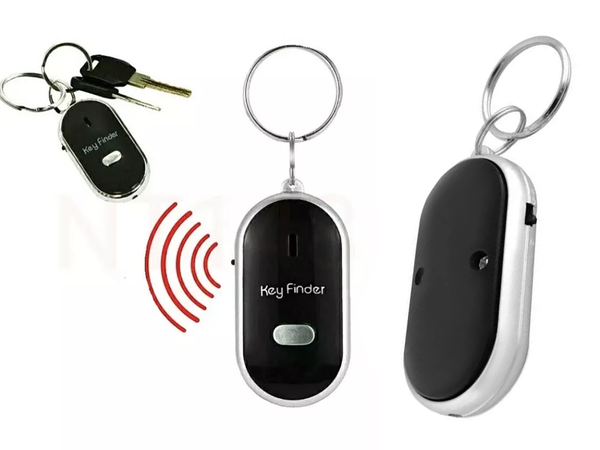 Brelok lokalizator do kluczy na gwizd z diodą podświetlającą led key finder