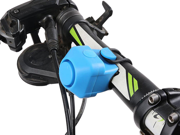 Dzwonek rowerowy klakson elektroniczny głośny 130 db syrena na rower alarm