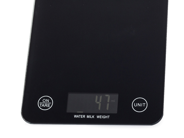 Elektroniczna waga kuchenna do 5 kg szklana lcd 