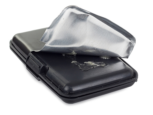 Etui na karty dokumenty aluminiowe portfel wallet