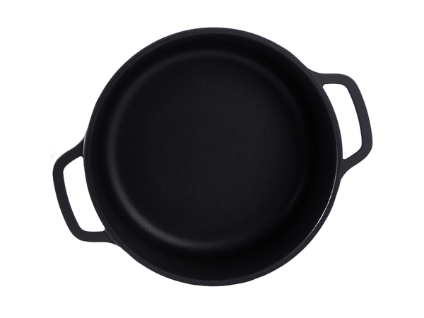 Garnek brytfanna do gotowania pieczenia non stick indukcja gaz pokrywa 4l