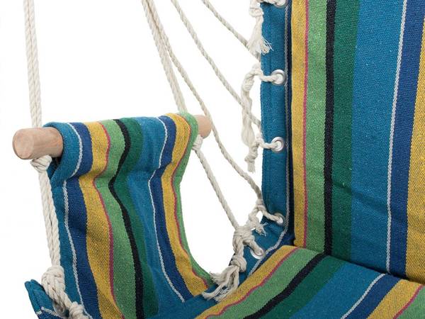 Hamak ogrodowy brazylijski krzesło fotel huśtawka