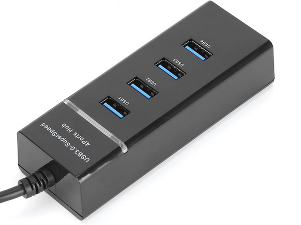 Hub usb 3.0 rozgałęźnik portów 4 porty rozdzielacz przejściówka adapter