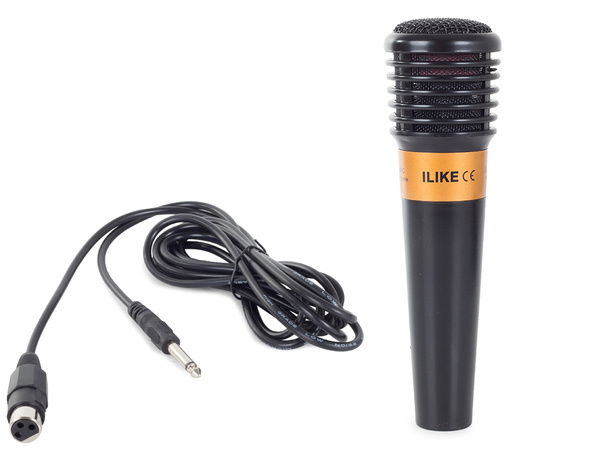 Karaoke profesjonalny mikrofon przewodowy dynamicz