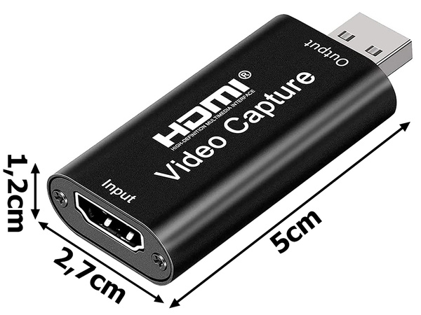 Karta przechwytywania nagrywania wideo obrazu grabber hdmi usb org 4k