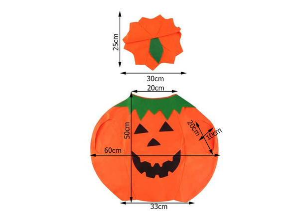 Kostium dyni przebranie strój na halloween dynia s