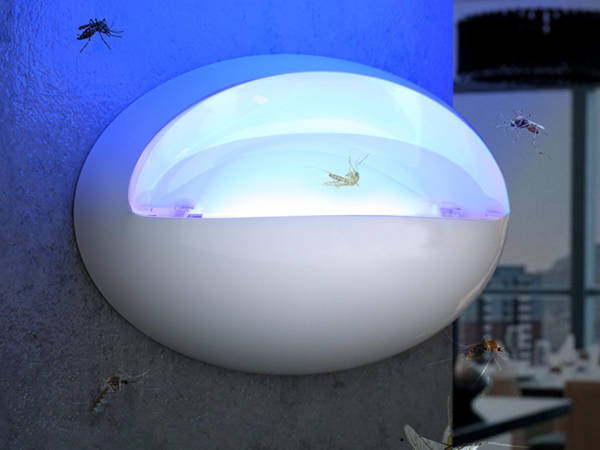 Lampa owadobójcza uv na komary owady muchy lep