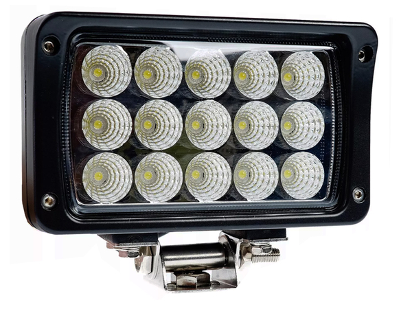 Lampa robocza 15 led halogen panel 45w 12v 24v