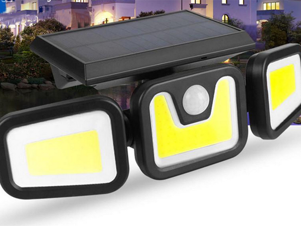 Lampa solarna 100 cob z czujnikiem ruchu zmierzchu