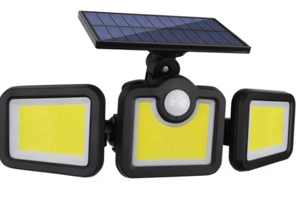 Lampa solarna 100 cob z czujnikiem ruchu zmierzchu