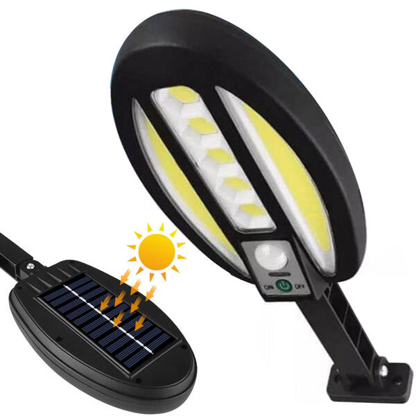 Lampa solarna 95 led z czujnikiem ruchu zmierzchu