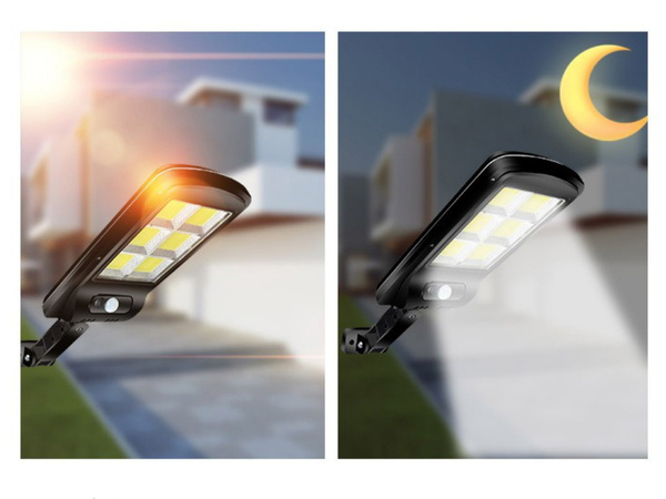 Lampa solarna 96 led z czujnikiem ruchu zmierzchu