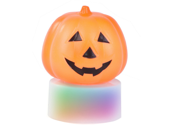 Lampka dynia led świecąca figurka ozdoba dekoracja halloween na baterie