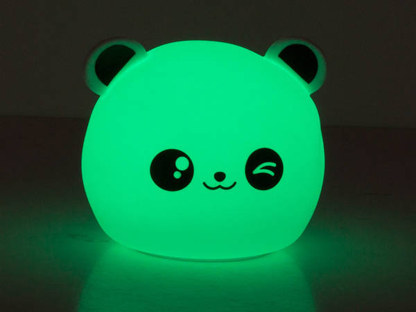 Lampka nocna dla dzieci led panda rgb dotyk