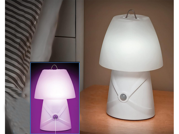 Lampka nocna dla dzieci led rgb czujnik ruchu