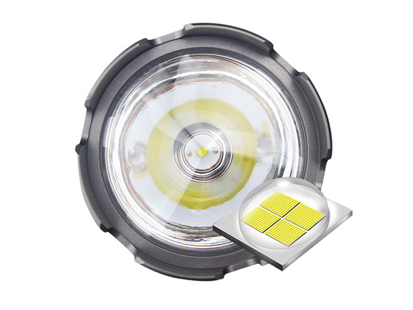 Latarka szperacz statyw dioda cree led xhp50 cob