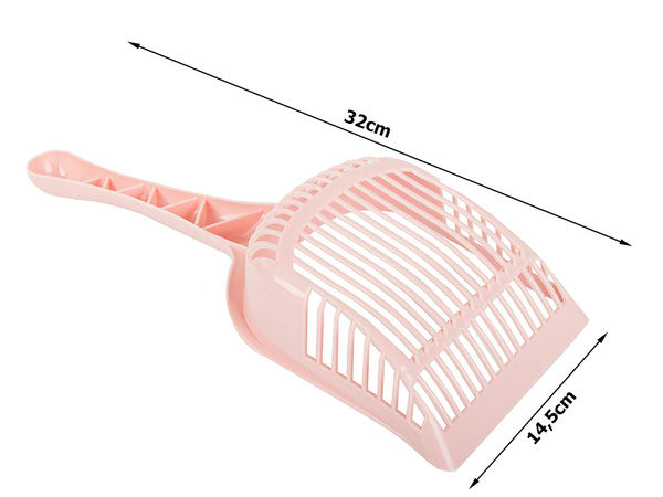 Łopatka do kuwety do żwirku kota duża szufelka