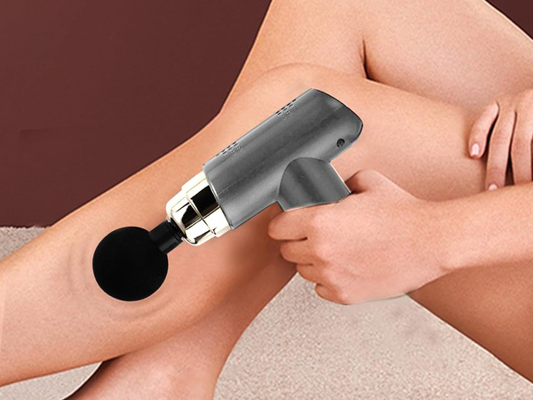 Mini pistolet do masażu ciała mięśni mocny masażer massage gun przenośny