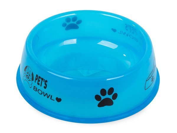 Miska plastikowa dla psa kota na karmę wodę 0,6l