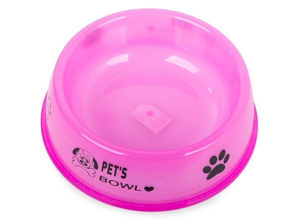 Miska plastikowa dla psa kota na karmę wodę 0,8l