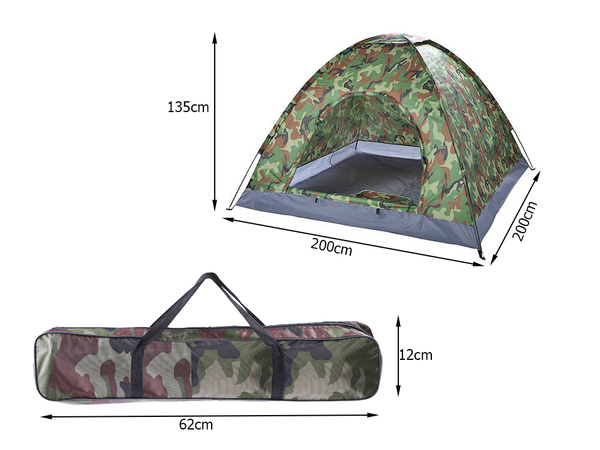 Namiot turystyczny kempingowy moskitiera moro xxl