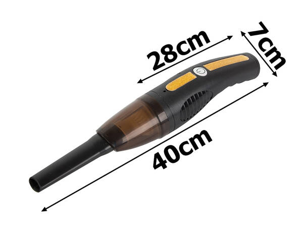 Odkurzacz samochodowy bezprzewodowy mocny ręczny akumulatorowy do auta usb