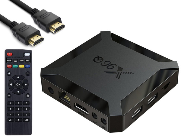 Odtwarzacz multimedialny smart tv box android hdmi pilot przystawka