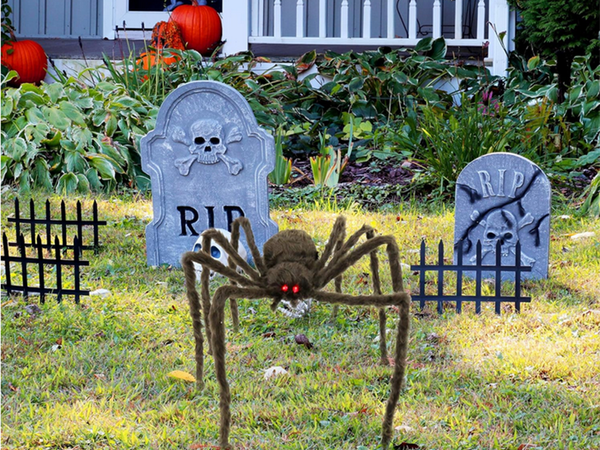 Pająk halloween gigant olbrzym tarantula dekoracja