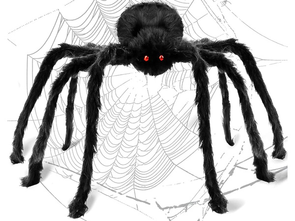 Pająk halloween gigant olbrzym tarantula dekoracja