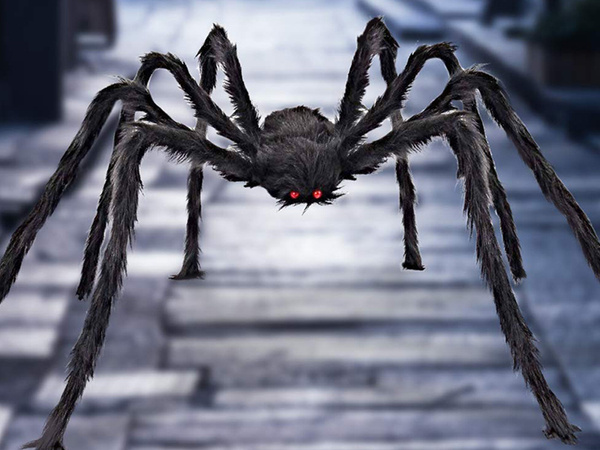 Pająk halloween gigant olbrzym tarantula dekoracja