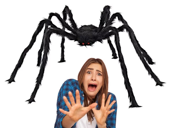 Pająk halloween olbrzym gigant tarantula dekoracja