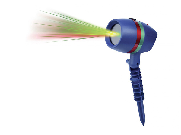 Projektor laserowy reflektor star laser świąteczny