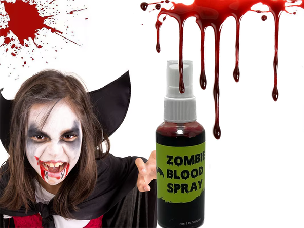 Sztuczna krew spray płyn na halloween zmywalna do makijażu przebranie 60ml