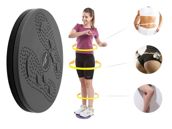 Twister obrotowy do ćwiczeń masaż stóp fitness z wypustkami 360 magnesy