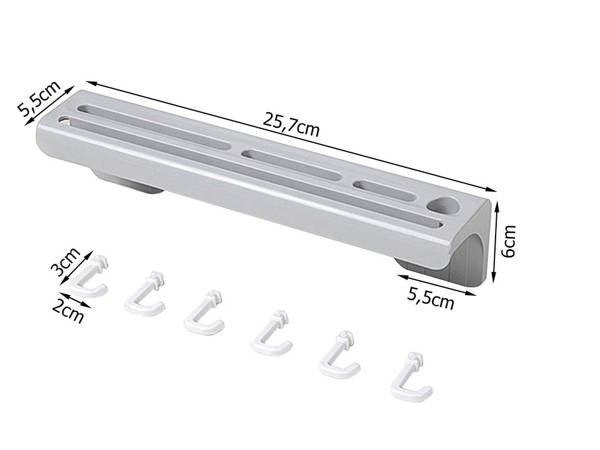Uchwyt stojak naścienny na noże akcesoria kuchenne