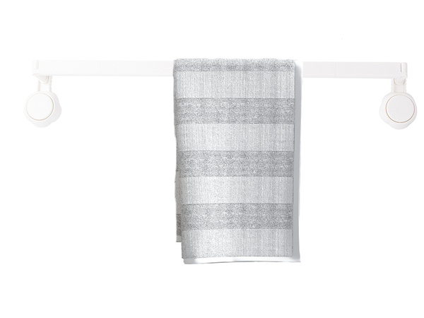 Wieszak na ręczniki łazienkowy naścienny kuchenny uchwyt regulowany