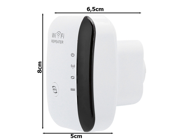 Wzmacniacz sygnału wi-fi mocny repeater 300mb/s