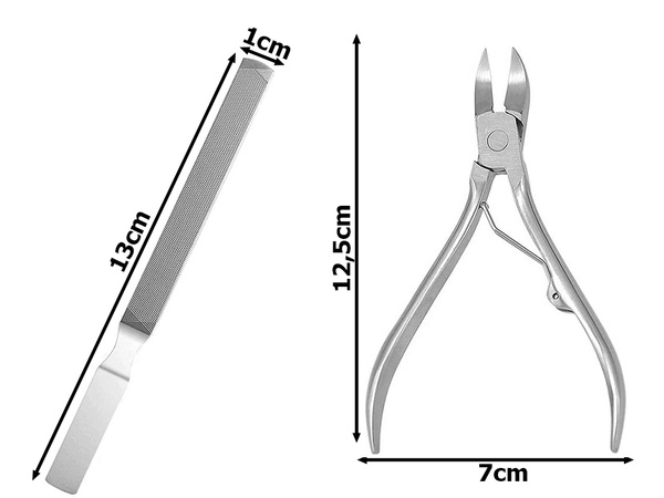 Zestaw do wrastających paznokci u stóp i rąk cążki