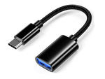 Adapter przejściówka usb-c do usb-a 3.0 otg solidny do telefonu solidna